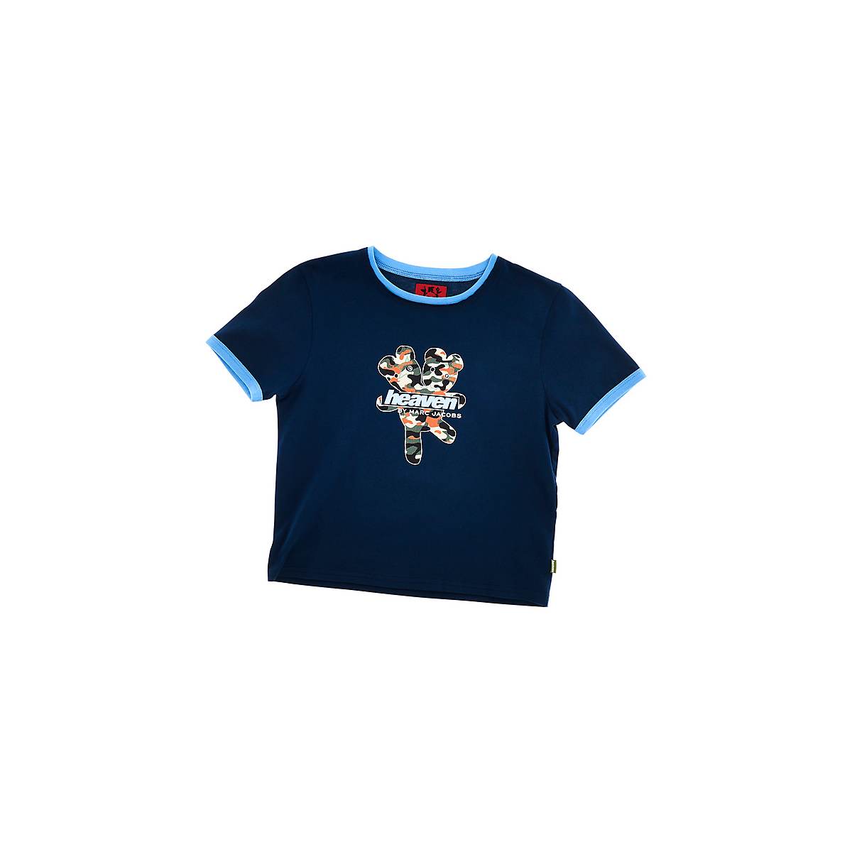 Marc Jacobs Heaven Logo Baby Tee T-Shirt Dam Marinblå | YES-560421